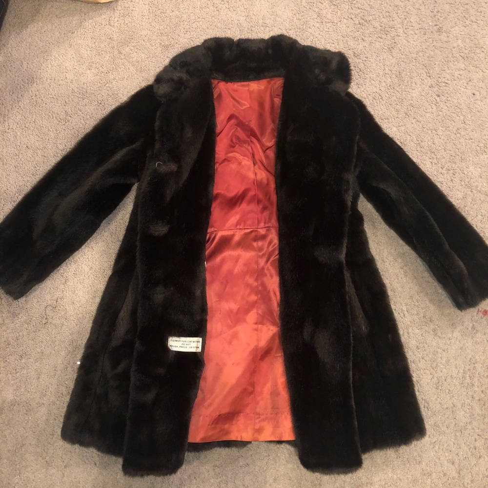 faux fur coat